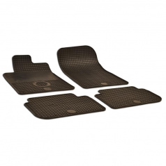 Gummiteppiche-Gummi-Automatten, Peugeot 407 2004->