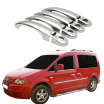 Edelstahl-Griffabdeckungen Omtec VW Transporter T5, T6, Caddy, Touran 8 Stück (schließt alle Türen)