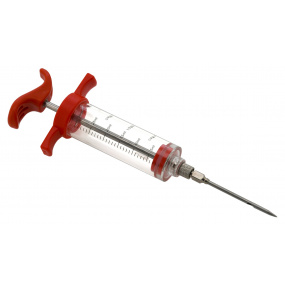 Dosierspritze für Marinade