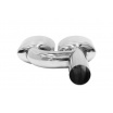 Endrohr 126x74mm Eingang 51mm Mercedes C63 AMG