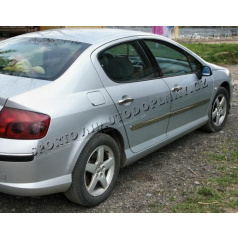 Peugeot 407 - Chrom-Türschutzleisten aus EDELSTAHL - OMSA LINE