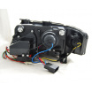 Audi A6 05.1997-05.2001 klare Vorderlichter, LED-Röhrenlichter, TRU DRL, schwarz
