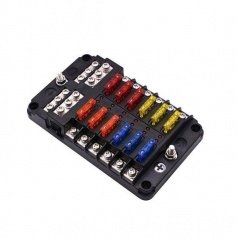 Sicherungskasten für 12 Sicherungen