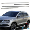 Schutzseitengitter aus Edelstahl Skoda Karoq 2017+