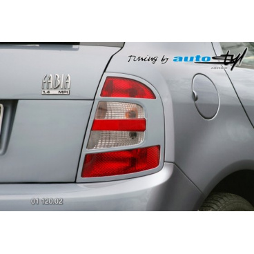 Škoda Fabia Rücklichtrahmen - für Lackierung (Bjv. bis 8/2004)