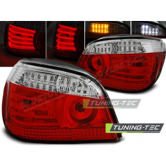 BMW E60 07.2003-07 rot-weiße LED-Rückleuchten