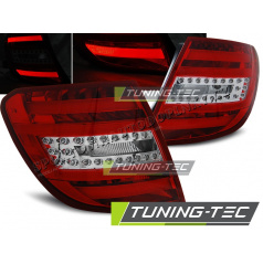 Mercedes C-Klasse W204 Kombi 2007-10 Rückleuchten rot weiß LED BAR