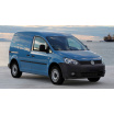 Abdeckschutz aus Edelstahl für die Schwelle der hinteren Stoßstange des Volkswagen Caddy 2003-16