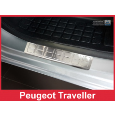 Einstiegsleisten aus Edelstahl, 2 Stück, Peugeot Traveller 2016+