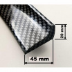 Universal-Spoiler – selbstklebende Heckleiste Carbon 150 cm