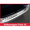 Edelstahlabdeckung - Schwellenschutz für die hintere Stoßstange Volkswagen Polo VI 2017-20
