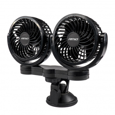 Auto-Ventilator mit Saugnapf 2x4" 24V Auto-Ventilator mit Saugnapf 2x4" 24V