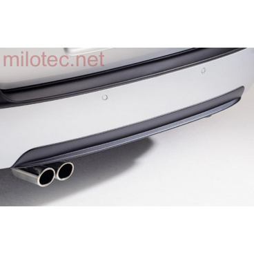Heckstoßstangendiffusor – ABS schwarz, Škoda Octavia Heckstoßstangendiffusor – ABS schwarz, Škoda Octavia