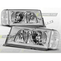 MERCEDES W 201 C-KLASSE 1982–93 KLARES VORDERLEUCHTEN CHROM