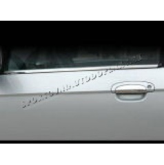 Hyundai Getz 02 – Edelstahl-Chrom-Seitenfensterleisten OMSA Tuning