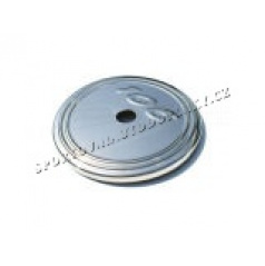 Peugeot 106 – Tankdeckelabdeckung aus Edelstahl, verchromt, mit 106-Logo – OMSA-Tuning