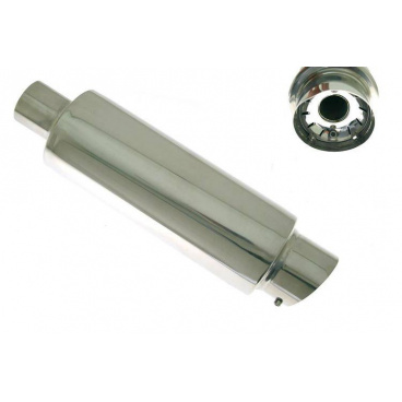 TurboWorks Sportauspuff mit runder Spitze (60 mm Einlass)