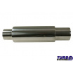 TurboWorks Sportauspuff mit langer runder Spitze, 76 mm Einlass, 90 mm Auslass
