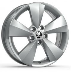 Original Alufelge NANUQ SILVER 6J x 16" ET 43 Škoda Karoq