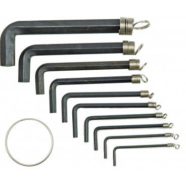 Inbusschlüsselsatz 10-tlg. 1,5 - 10 mm Inbusschlüsselsatz 10-tlg. 1,5 - 10 mm
