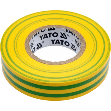 Isolierband Elektro PVC 15mm / 20m gelb-grün