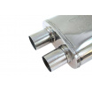 Mittelschalldämpfer 76mm TurboWorks LT 409SS 355mm