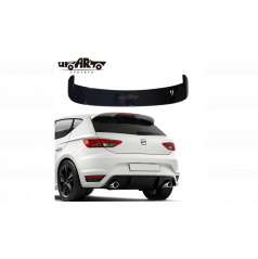 Hinterer Spoiler SEAT LEON Glänzend Schwarz