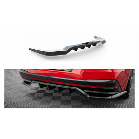 Splitter Skoda Enyaq Coupe iV RS Tył Środkowy z Dyfuzorem Splitter Skoda Enyaq Coupe iV RS Tył Środkowy z Dyfuzorem