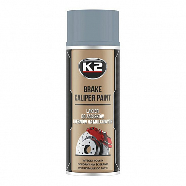 K2 Bremssattel-Lack 400 ml Silber - Farbe für Bremssättel und Trommeln