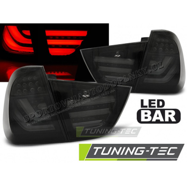 BMW E91 2009-11 Rückleuchten, rauchschwarze LED-Leiste