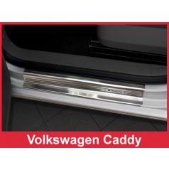 Einstiegsleisten aus Edelstahl, 2 Stück, Volkswagen Caddy 2003–16