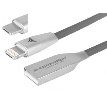 Lade- und Datenkabel mit Micro-USB-II-Stecker 120 cm Lade- und Datenkabel mit Micro-USB-II-Stecker 120 cm