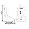 Sportlicher Solid Shell SLIDE RS2 aus schwarzem Velours