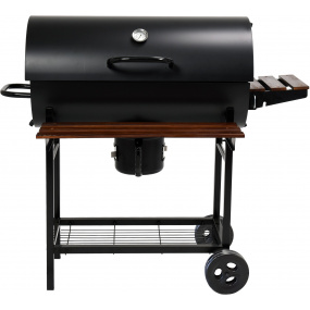 Holzkohlegrill BARREL II 71 x 34,5 cm mit Ablagen