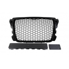 Grill Audi A3 8P Facelift RS-Stil Glänzend Schwarz