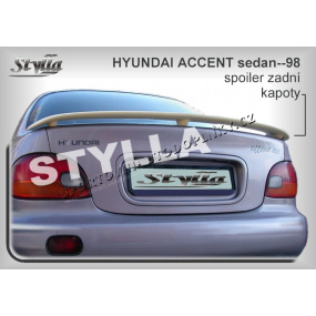 Heckspoiler für HYUNDAI ACCENT SEDAN (94-98). Hauben