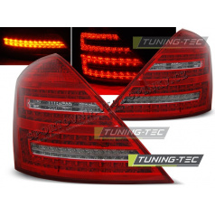 Mercedes S-Klasa W221 2005-09 Rückleuchten rot weiße LED