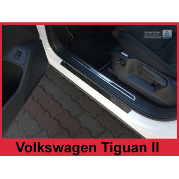 Einstiegsleisten aus Kohlefaser, 4 Stück, Volkswagen Tiguan 2 2015+