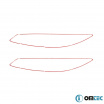Edelstahlleisten rund um die Fenster Omtec Opel Astra J 2010-15 htb (nicht Kombi) 12 Stk