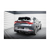 Stoßstangenaufsatz Cupra Formentor hinten V.3 + Auspuffblende Gloss Black silber