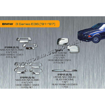 BMW 3 (E36) 91–97 CHROM-AUTOZUBEHÖR