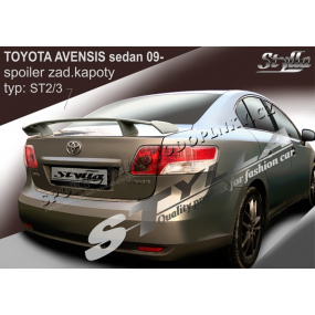 Heckspoiler für Toyota AVENSIS Limousine 09+. Hauben (EU-Homologation) Heckspoiler für Toyota AVENSIS Limousine 09+. Hauben (EU-Homologation)