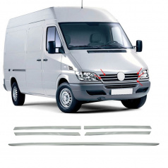Edelstahl-Frontgrillstreifen Omtec Mercedes Sprinter W901 1995-2006