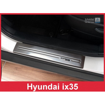 Einstiegsleisten aus Edelstahl, 4 Stück, Sonderedition, Hyundai ix35 2010–16 Einstiegsleisten aus Edelstahl, 4 Stück, Sonderedition, Hyundai ix35 2010–16