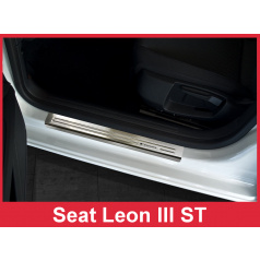 Einstiegsleisten aus Edelstahl, 4 Stück, Seat Leon 3 2013-17