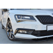 Frontstoßstangenrahmen für Škoda Superb Mk3, Maxton Design (glänzend schwarzer ABS-Kunststoff)