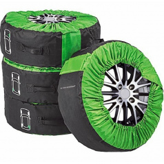 Abdeckungen für Reifen und ganze Räder 4 Stück (Radgröße 18-22)