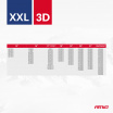 Textilschneeketten 3D 2Stk. Größe XXL EN16662-1 Önorm V5121 AMIO-04511