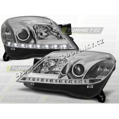 OPEL ASTRA H 2004-09 FRONTKLARLEUCHTEN TAGESLICHT LED CHROM