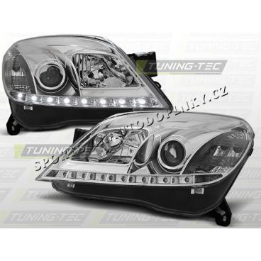 OPEL ASTRA H 2004-09 FRONTKLARLEUCHTEN TAGESLICHT LED CHROM OPEL ASTRA H 2004-09 FRONTKLARLEUCHTEN TAGESLICHT LED CHROM